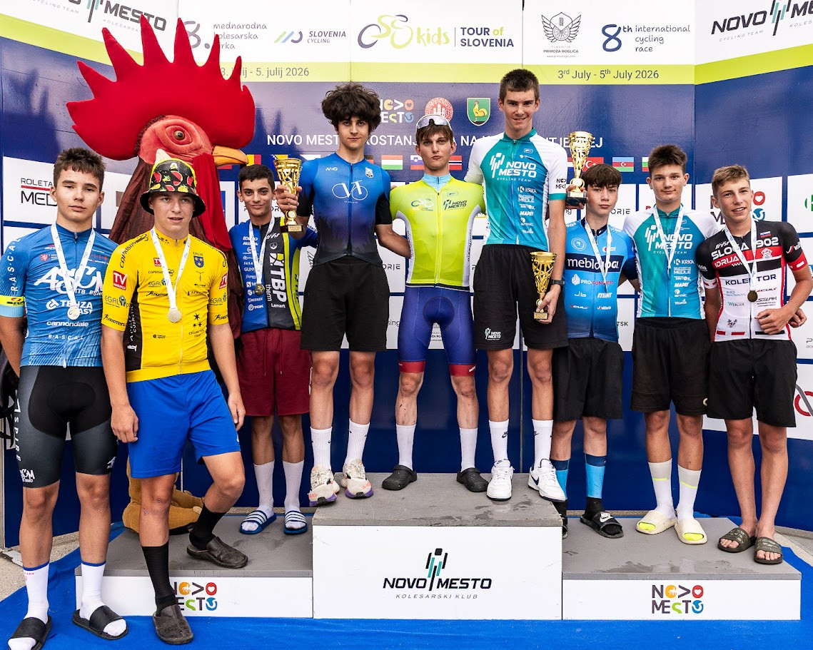 TEVŽ MEH TRETJI NA KIDS TOUR OF SLOVENIA